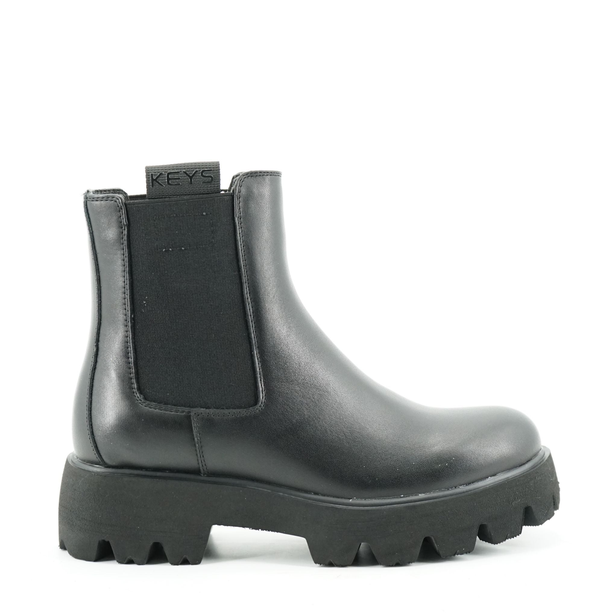 Anfibi/Stivaletti Chelsea boots Keys con platform in pelle: K-8622